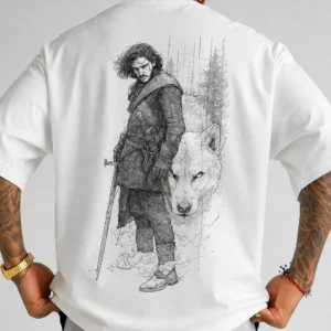 Night's Watch Castle Black Printed Tee 1