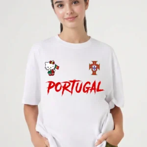 Portugal x Hello Kitty Oversized Printed Tee 1