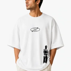Shadow Society Oversized Printed Tee 1