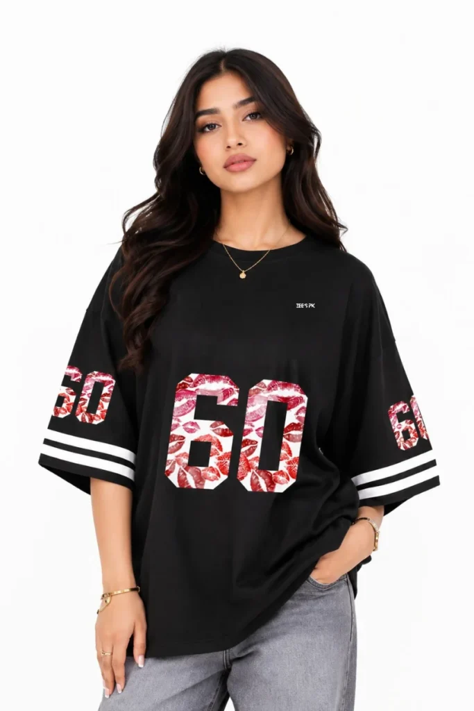Zee's PK No.60 Kiss Oversized Printed Tee 1