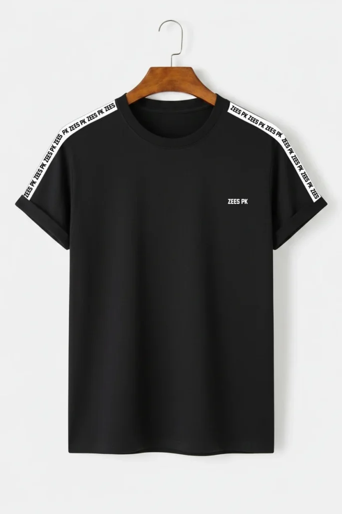Zee's PK Taped Shoulder Branded Tee - Men 1