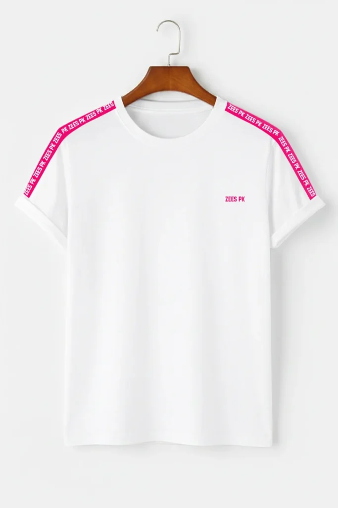 Zee's PK Taped Shoulder Branded Tee - Women 1